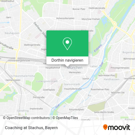 Coaching at Stachus Karte