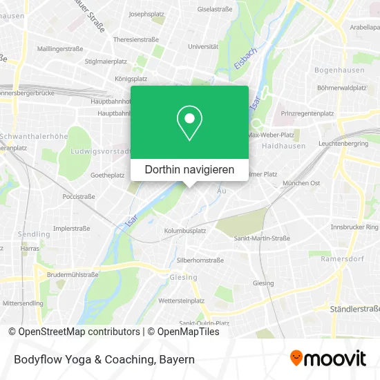 Bodyflow Yoga & Coaching Karte