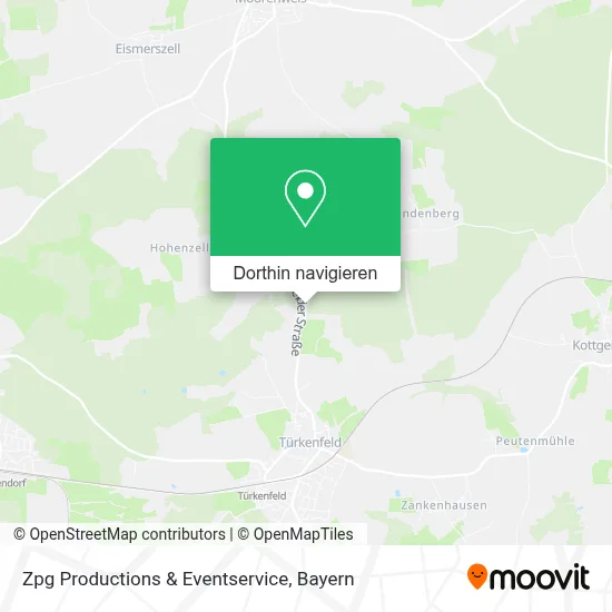 Zpg Productions & Eventservice Karte