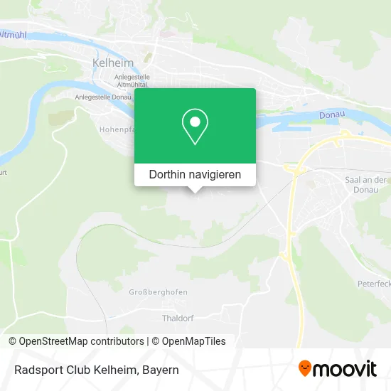 Radsport Club Kelheim Karte