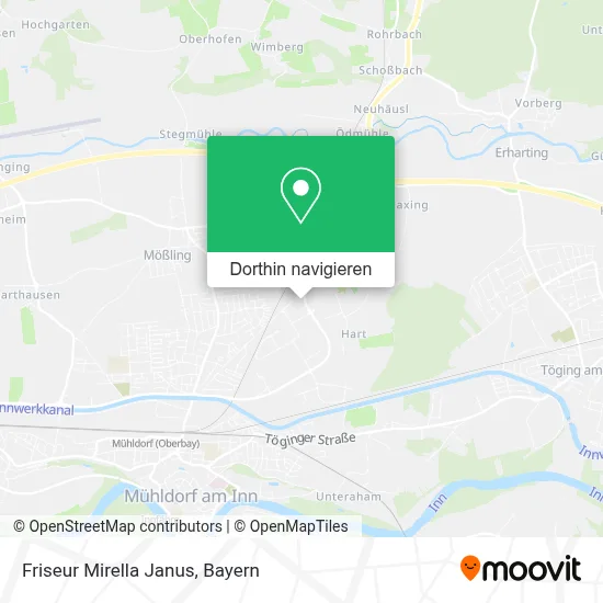 Friseur Mirella Janus Karte