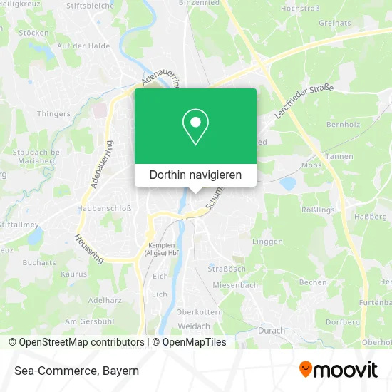 Sea-Commerce Karte
