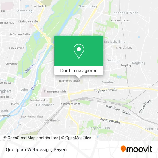 Quellplan Webdesign Karte