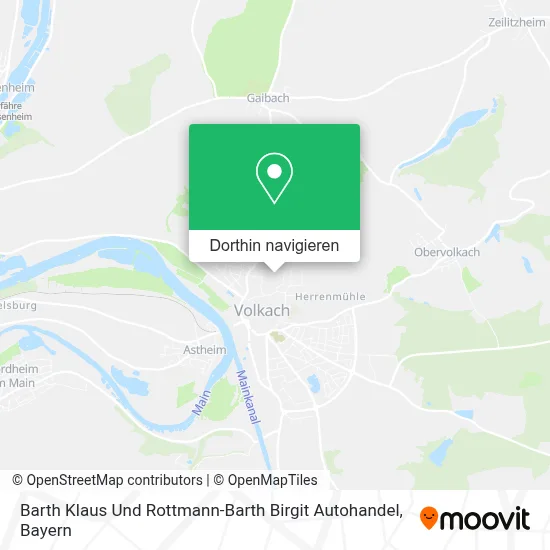 Barth Klaus Und Rottmann-Barth Birgit Autohandel Karte