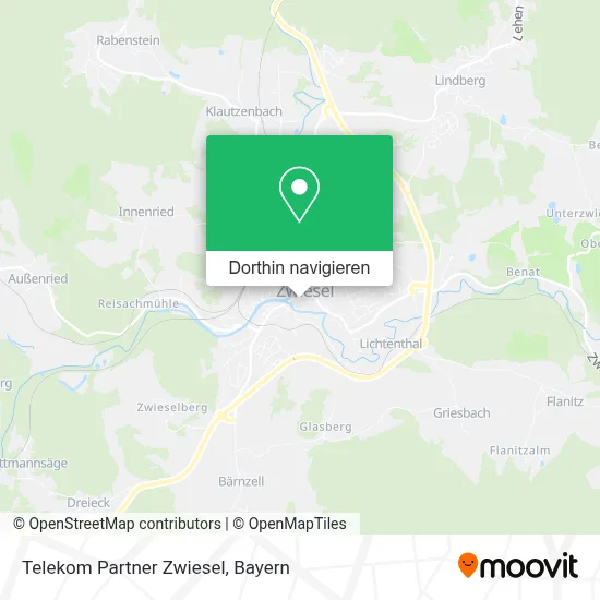 Telekom Partner Zwiesel Karte