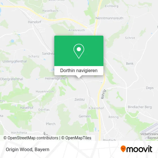 Origin Wood Karte