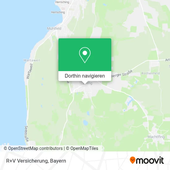 R+V Versicherung Karte