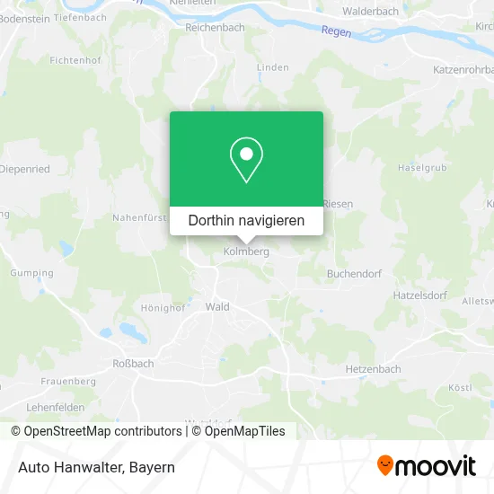 Auto Hanwalter Karte