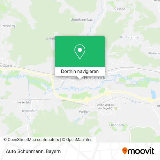 Auto Schuhmann Karte