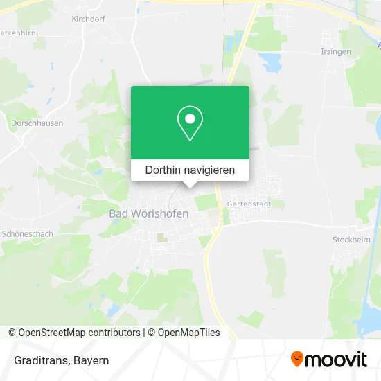 Graditrans Karte