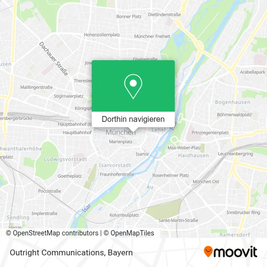Outright Communications Karte