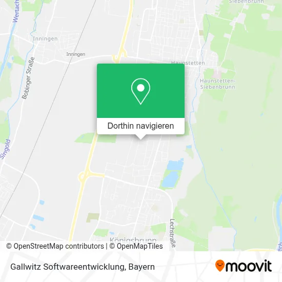 Gallwitz Softwareentwicklung Karte