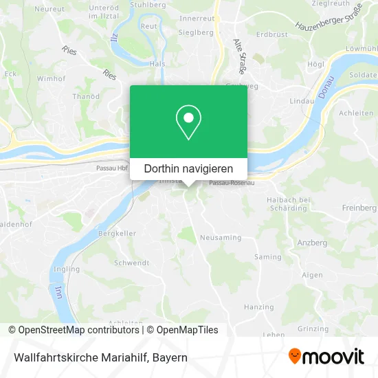 Wallfahrtskirche Mariahilf Karte
