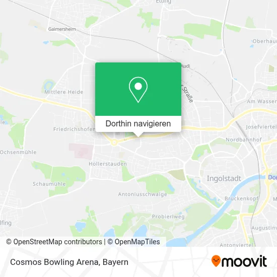 Cosmos Bowling Arena Karte