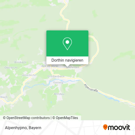 Alpenhypno Karte