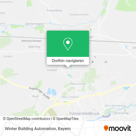 Winter Building Automation Karte