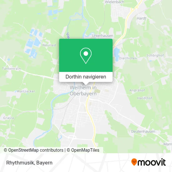 Rhythmusik Karte