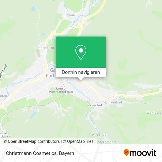 Christmann Cosmetics Karte