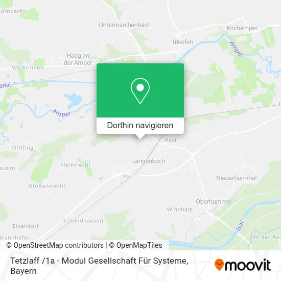 Tetzlaff /1a - Modul Gesellschaft Für Systeme Karte