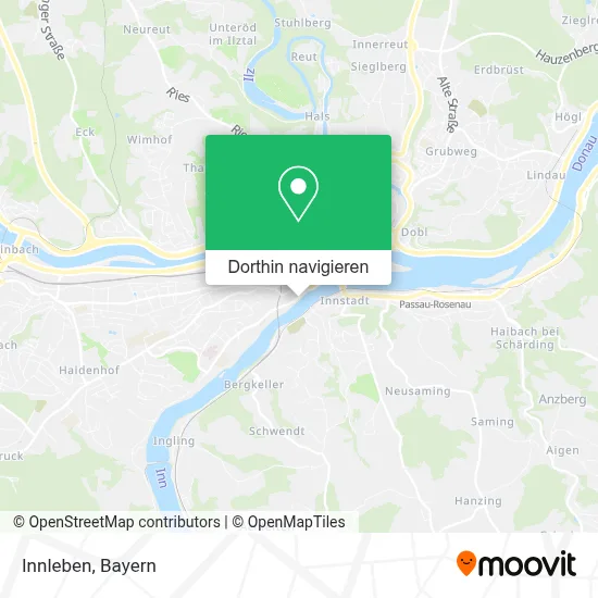 Innleben Karte