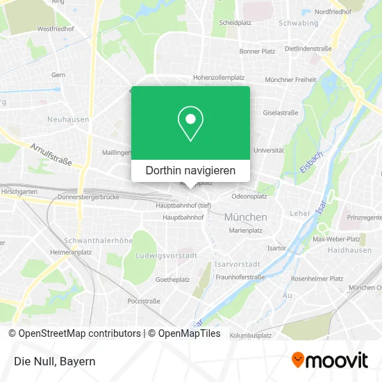 Die Null Karte