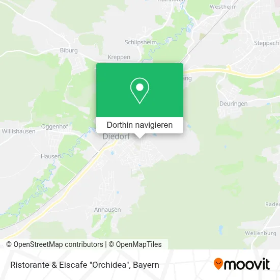 Ristorante & Eiscafe "Orchidea" Karte