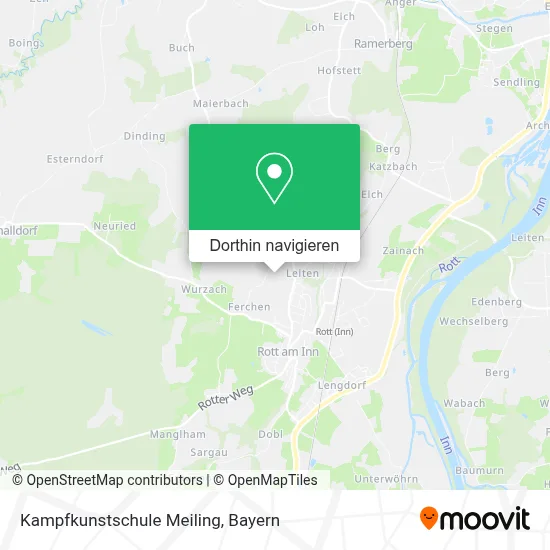 Kampfkunstschule Meiling Karte