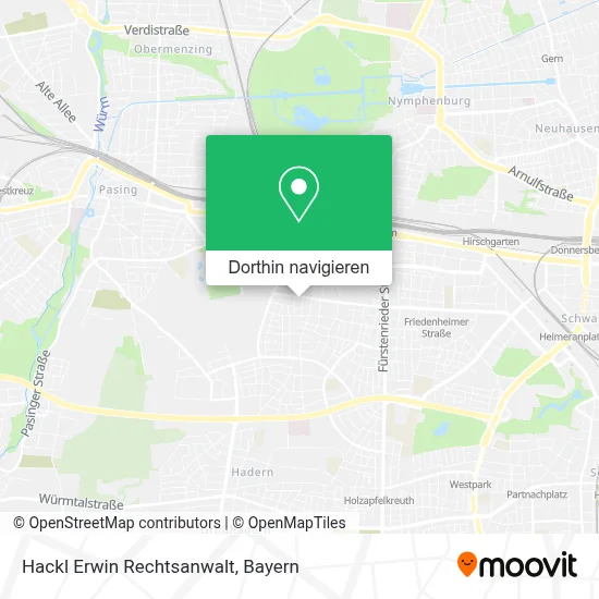Hackl Erwin Rechtsanwalt Karte