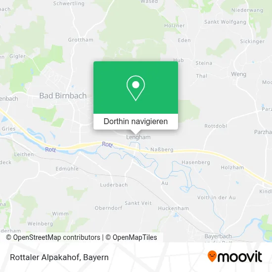 Rottaler Alpakahof Karte