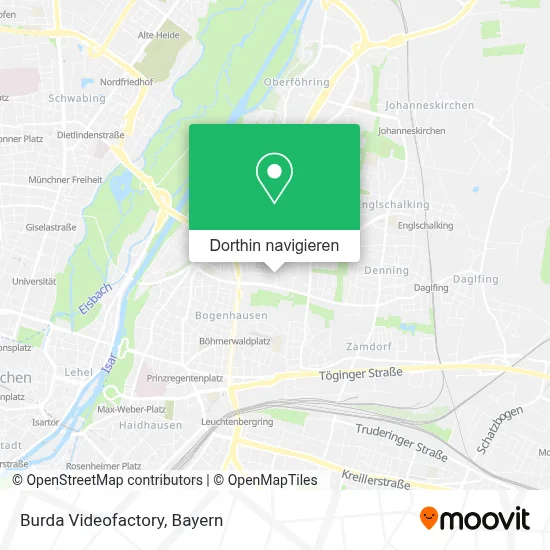 Burda Videofactory Karte