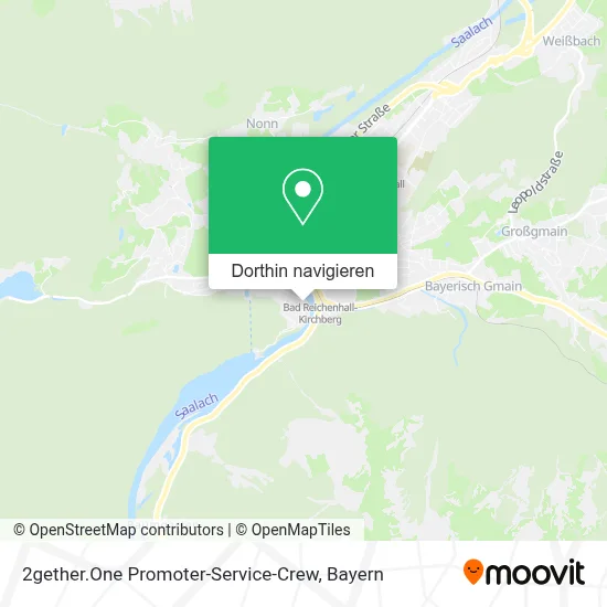 2gether.One Promoter-Service-Crew Karte