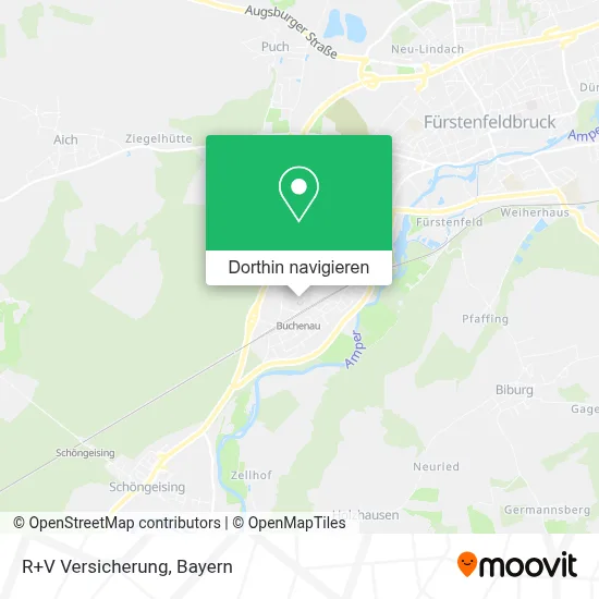 R+V Versicherung Karte