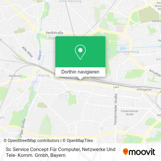 Sc Service Concept Für Computer, Netzwerke Und Tele- Komm. Gmbh Karte