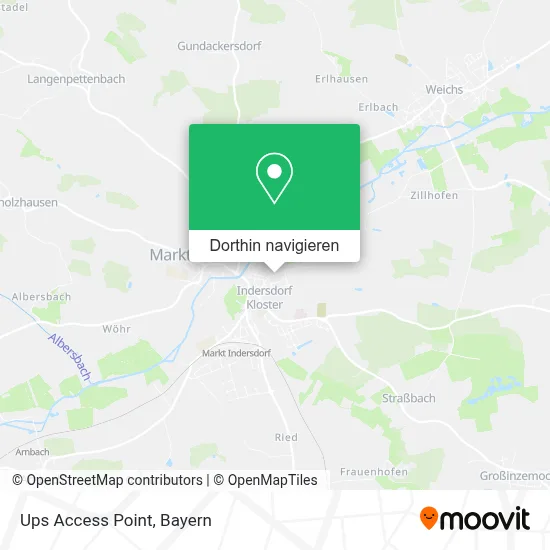 Ups Access Point Karte