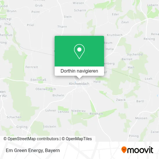 Em Green Energy Karte