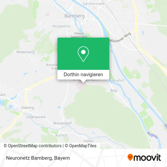 Neuronetz Bamberg Karte
