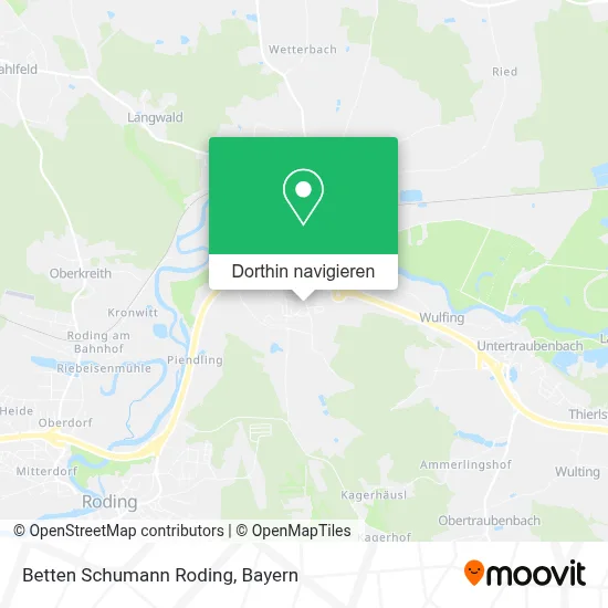 Betten Schumann Roding Karte