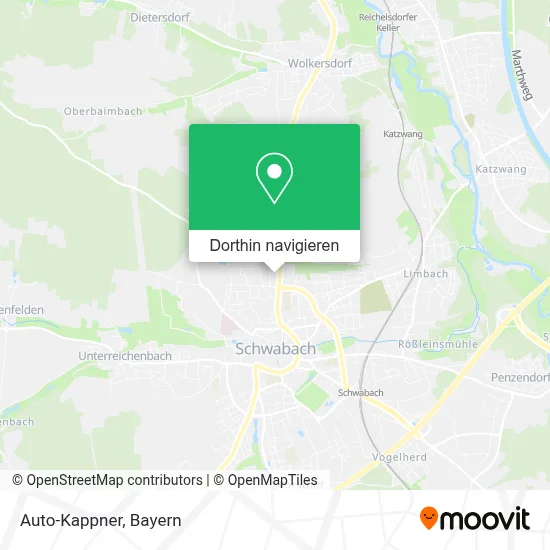 Auto-Kappner Karte