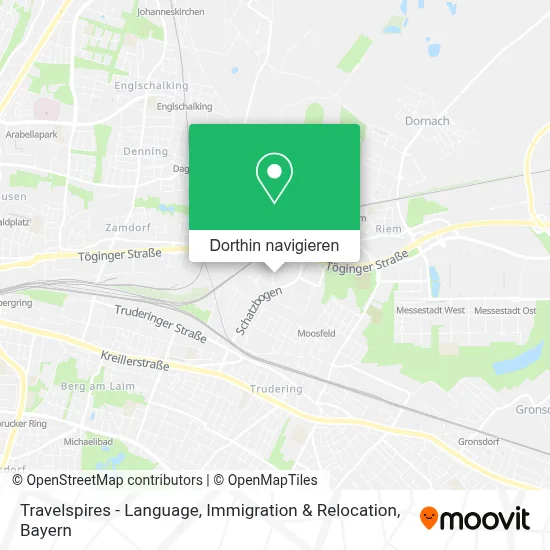 Travelspires - Language, Immigration & Relocation Karte