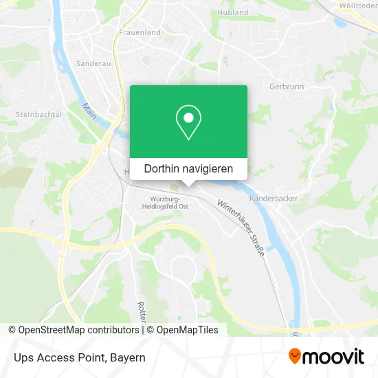 Ups Access Point Karte