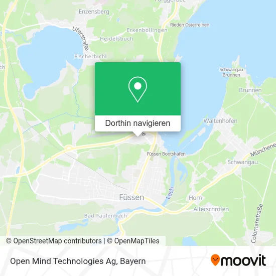 Open Mind Technologies Ag Karte