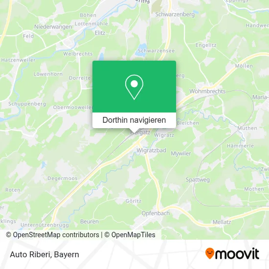 Auto Riberi Karte