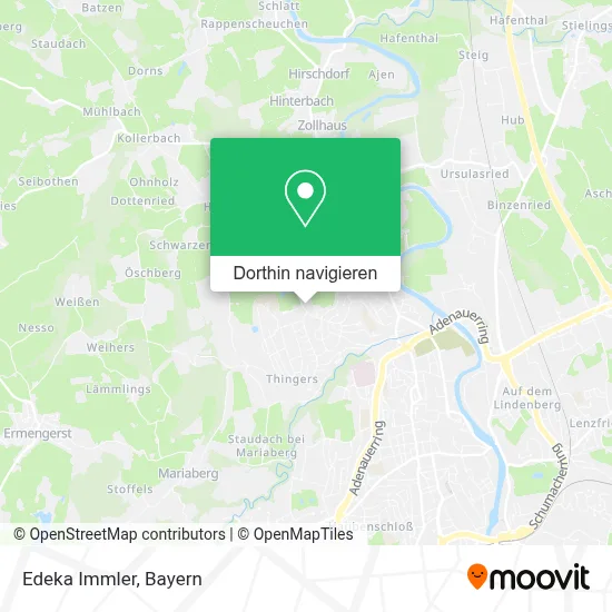 Edeka Immler Karte