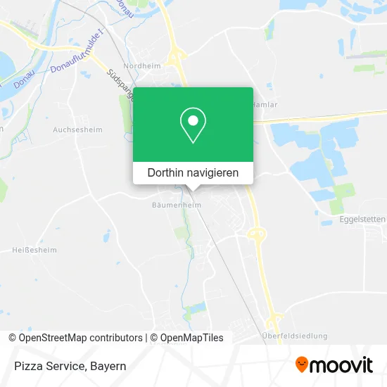 Pizza Service Karte