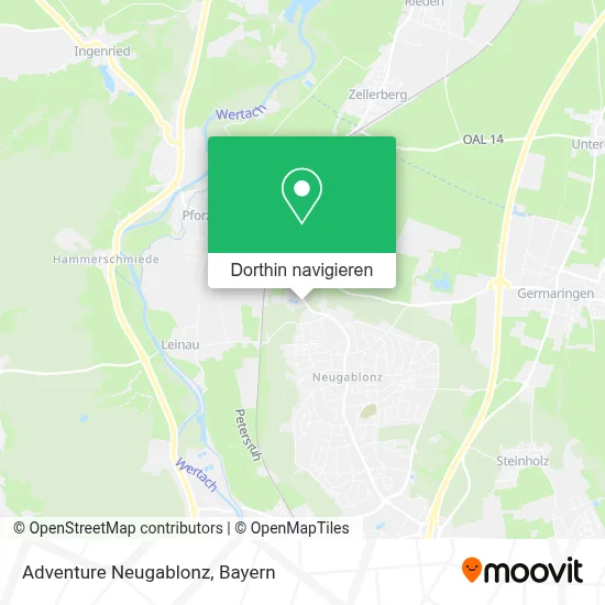 Adventure Neugablonz Karte