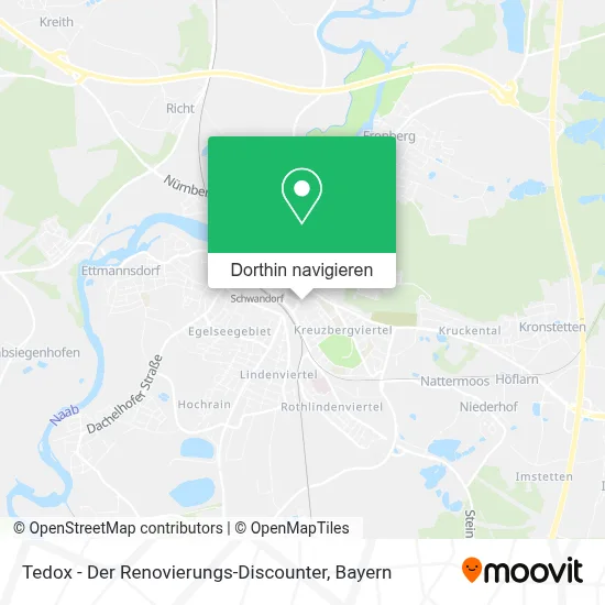 Tedox - Der Renovierungs-Discounter Karte
