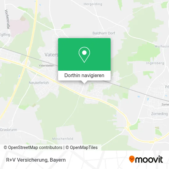 R+V Versicherung Karte
