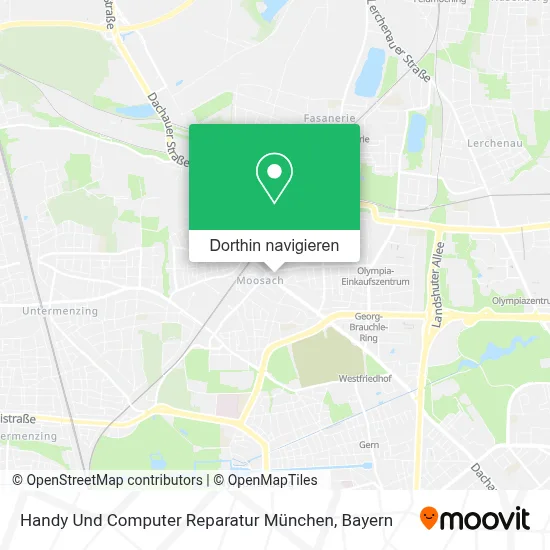 Handy Und Computer Reparatur München Karte
