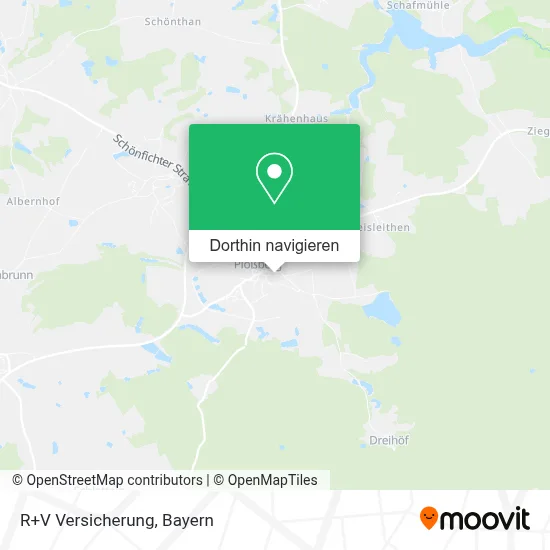 R+V Versicherung Karte