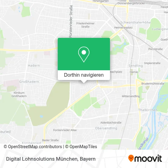 Digital Lohnsolutions München Karte